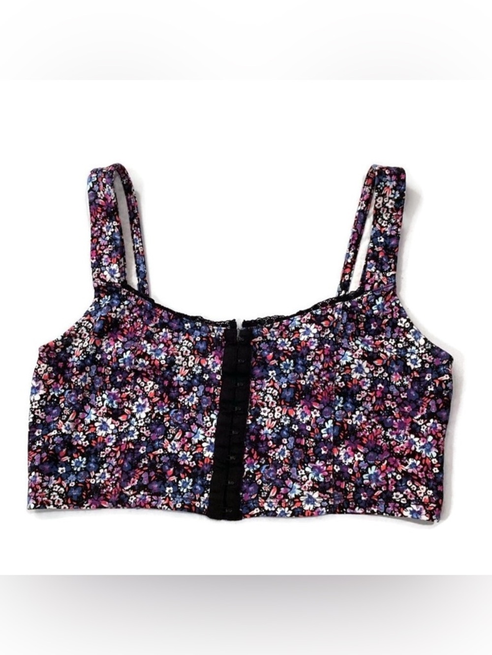 Mudd Floral Crop Top